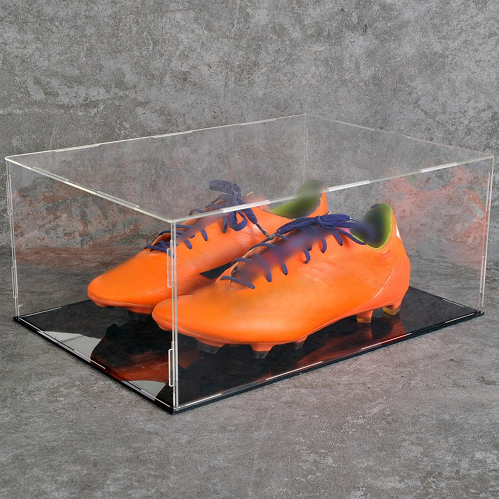 Transparente Organizer-Box, Acryl-Vitrine für Druckguss, Auto-Modell, Statuen, Puppen, 35 x 20 x 15 cm