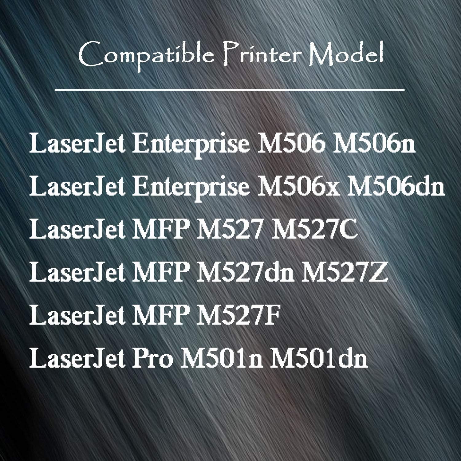 TG Imaging 4 Pack (4xBlack) Compatible HP 87A Toner Cartridge Replacement for CF287A hp87a (Standard Yield) for M506 M506n MFP M527 Pro M501n Toner Printer