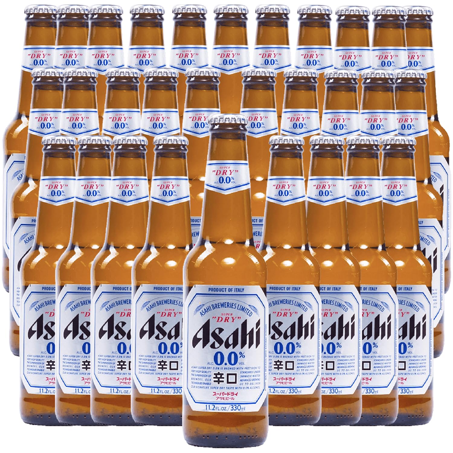 Amazon.com : Asahi 30 Pack Super Dry 0.0% Alcohol Free Lager