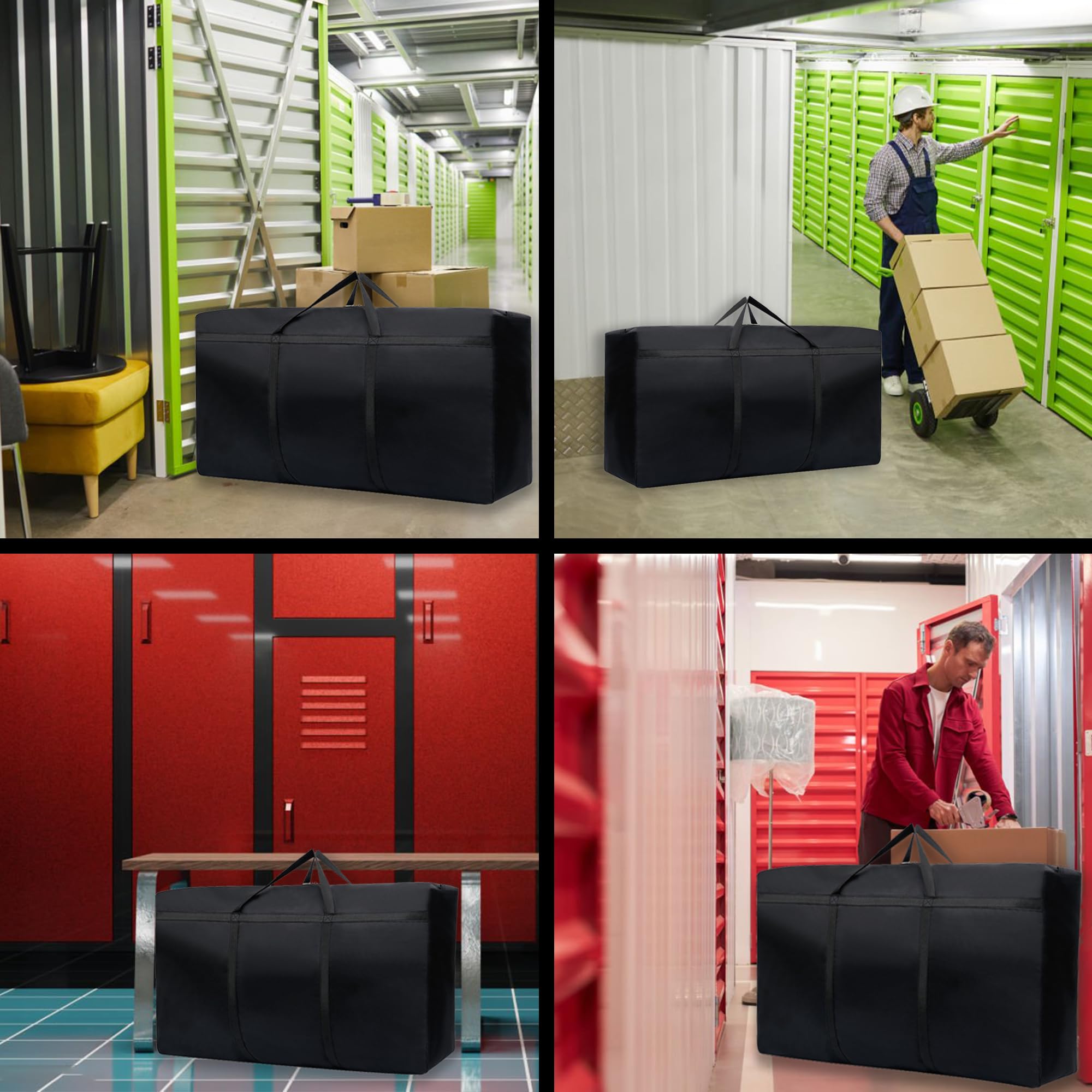 Grote waterdichte multifunctionele opbergtas voor beddengoed en