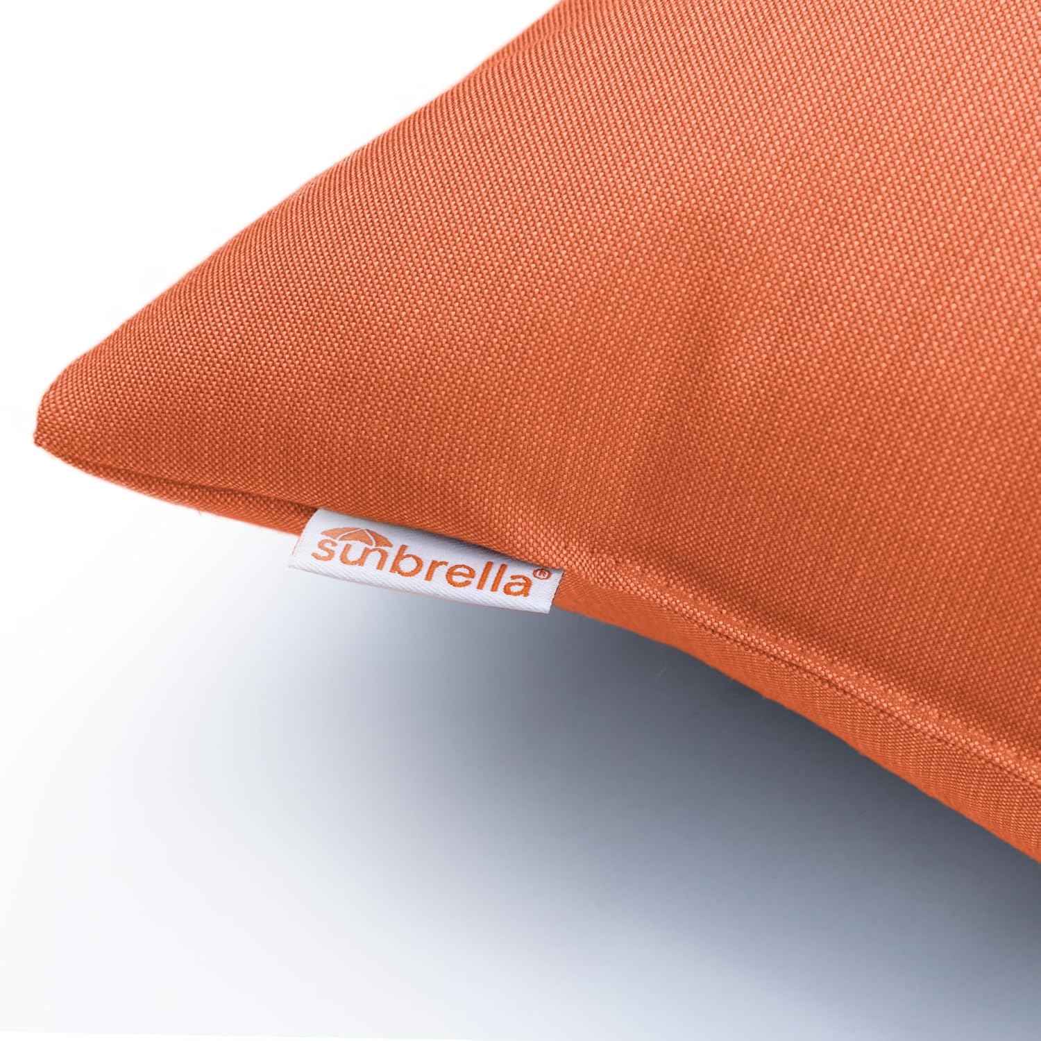 Austin Horn Classics Sunbrella Knife Edge & Filled Pillow - Set of 2, One 20" and One 13"x20" Cayenne
