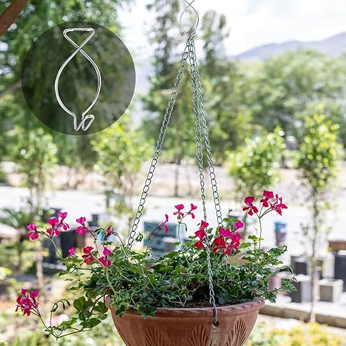 Miniatura 6 de 48 clips de techo colgantes para colgar, clips de gancho de techo para colgar en azulejos de techo suspendidos, ganchos de rejilla para plantas