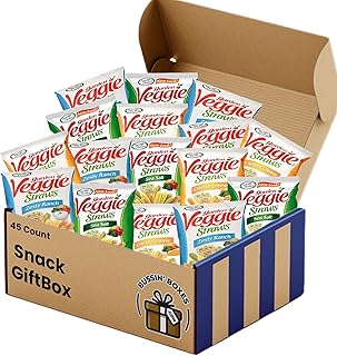 Garden Veggie Straw Variety Pack (45 Count) by Bussin Boxes