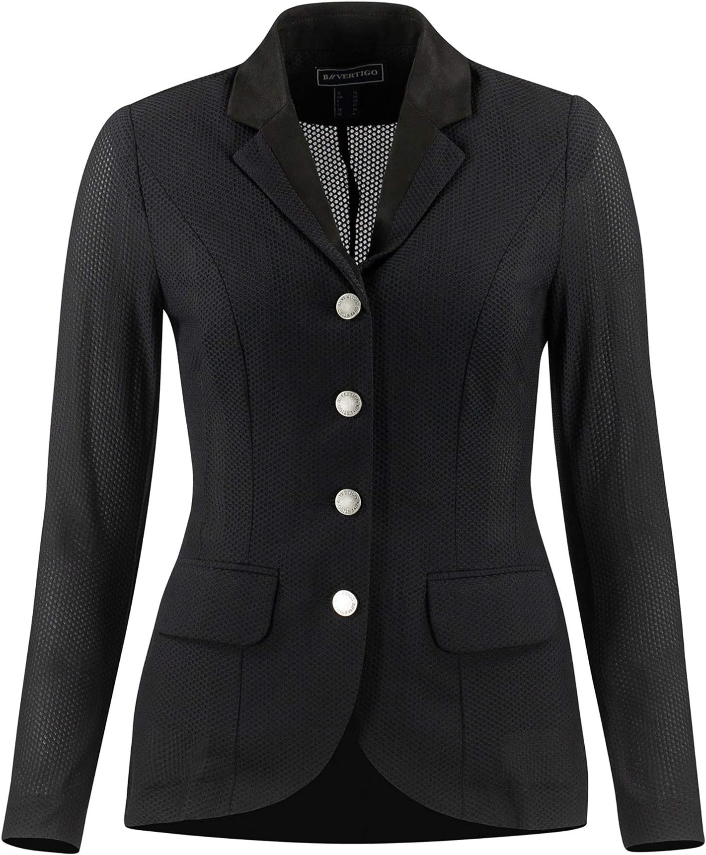 B VertigoLadies Gabrielle Mesh Show Jacket 6 Blac