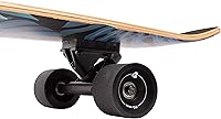Vista 42 de Retrospec Zed Cruiser & Pintail Longboard Skateboard Complete – Bamboo & Canadian Maple Wood Cruiser con camiones Kingpin reversa
