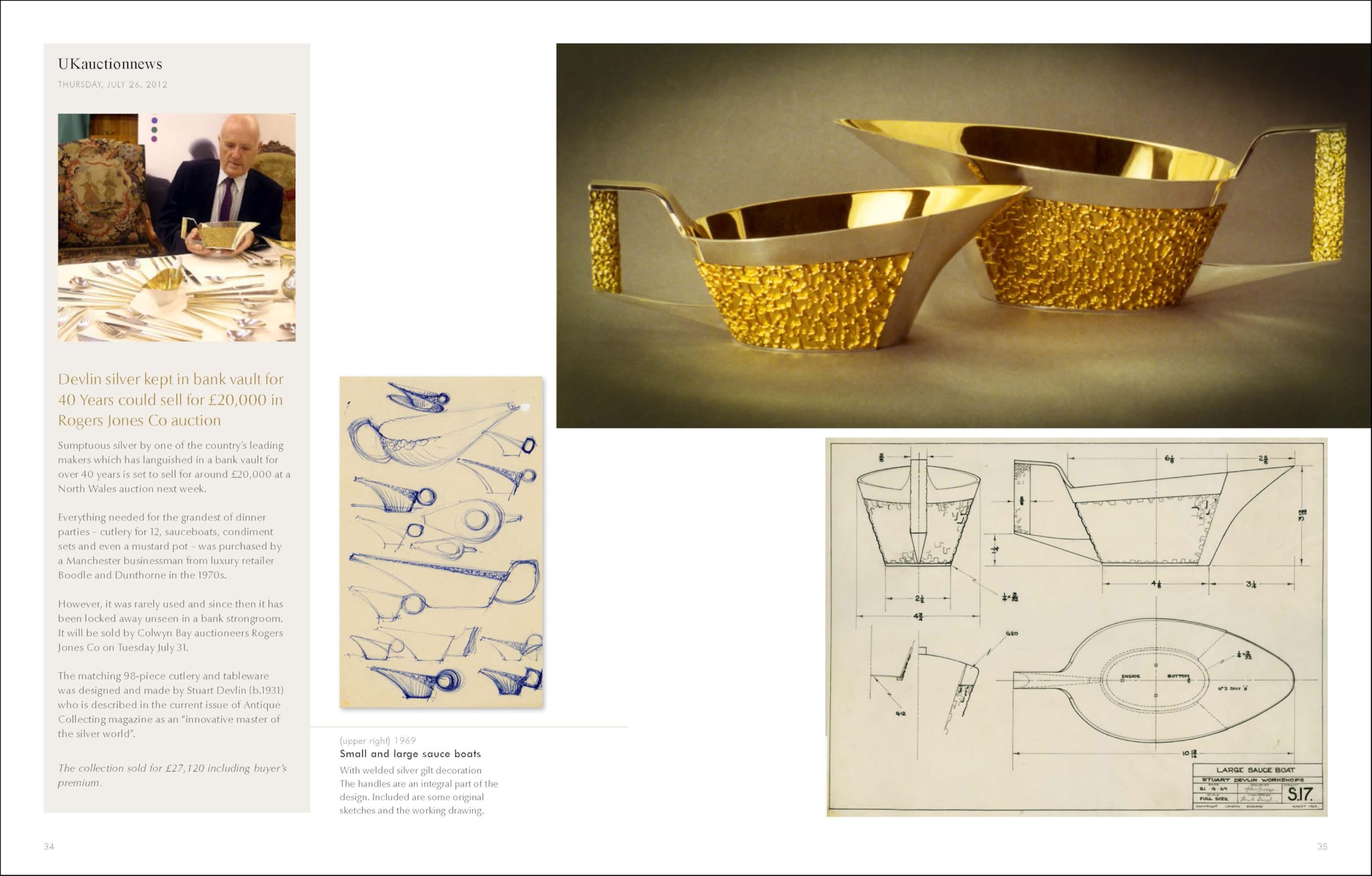 Stuart Devlin: Designer Goldsmith Silversmith