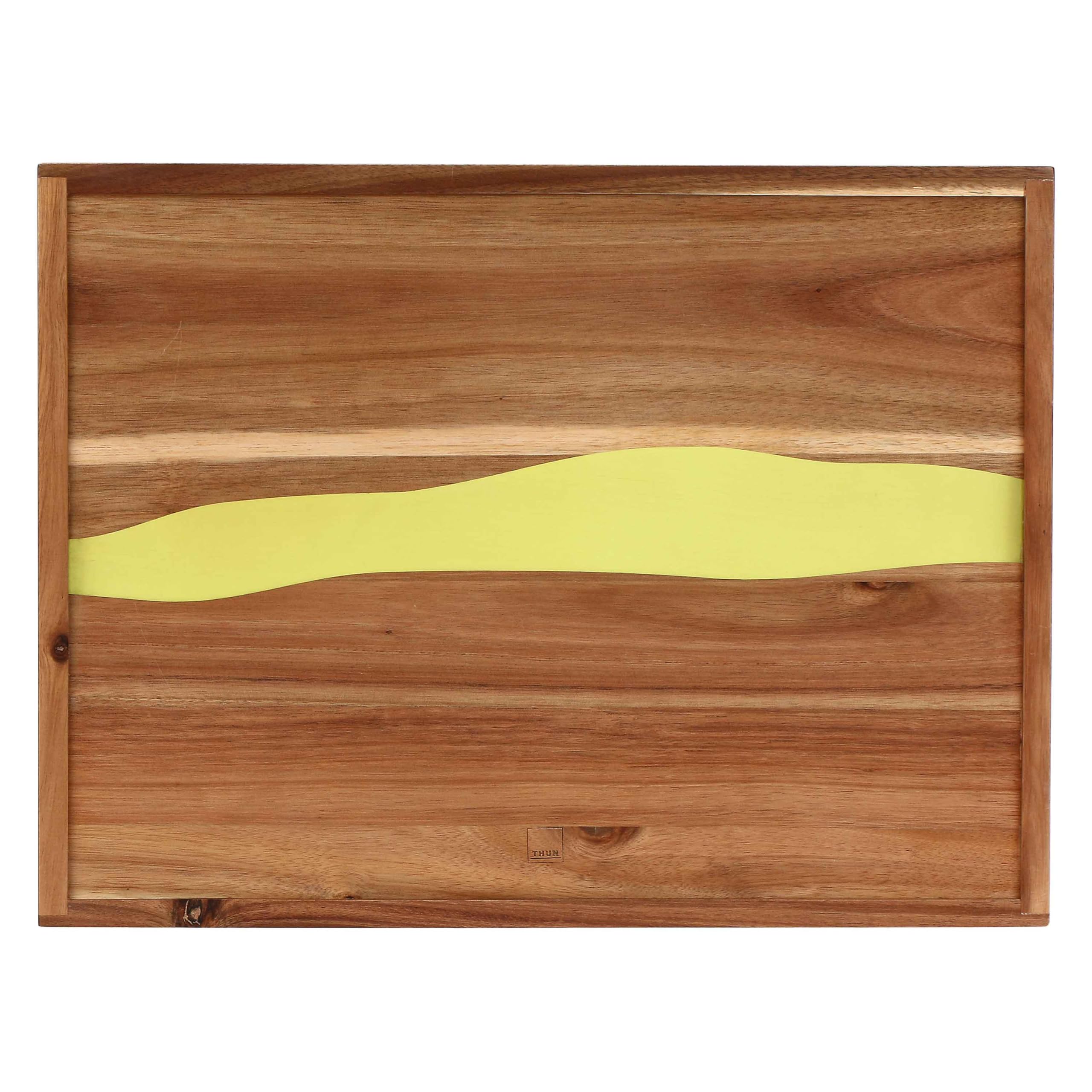 THUN - Vassoio - legno - Collezione Country Bloom - 40,5 X 30,5 X 5 CM