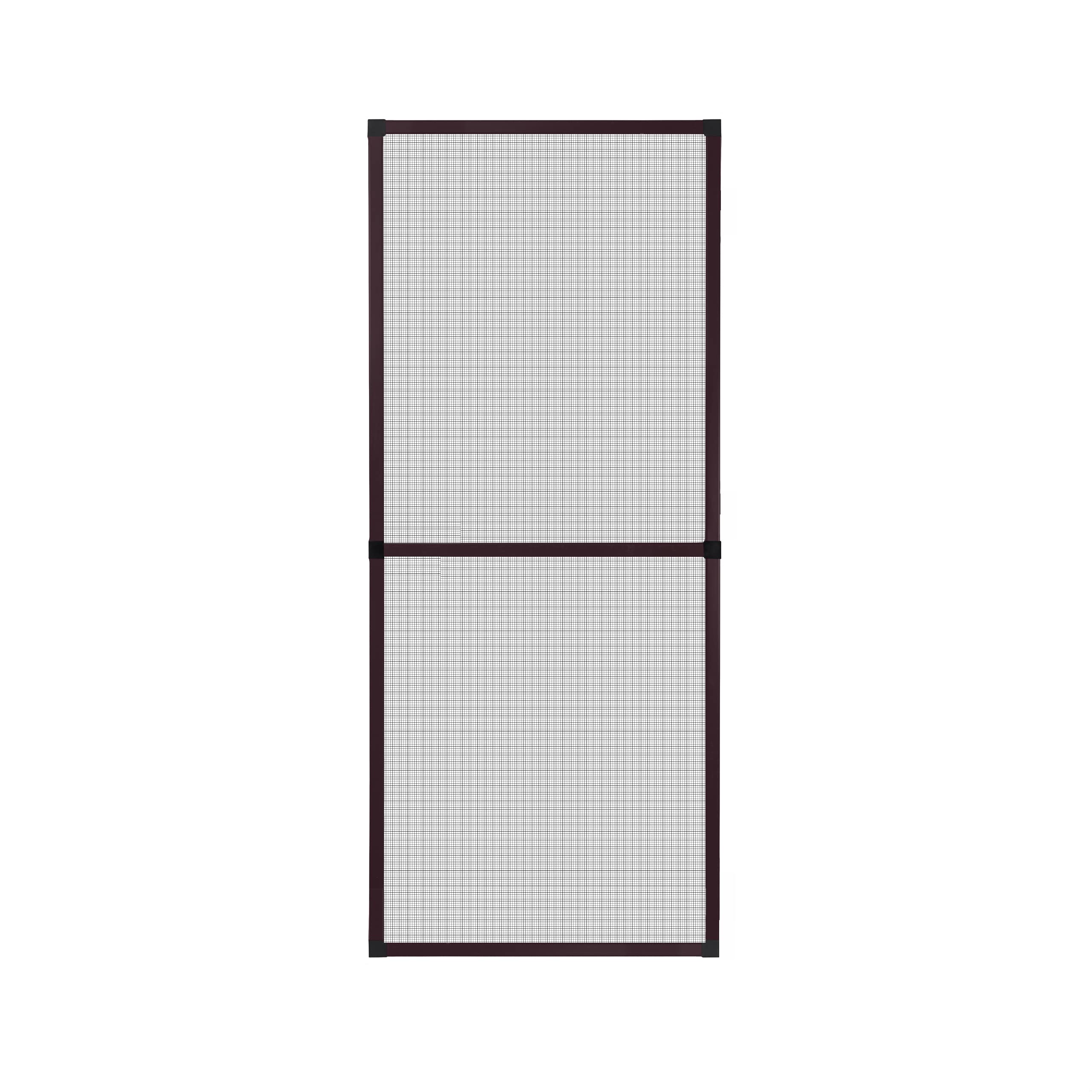 APANA - Fenster Fliegengitter mit Alurahmen & robustem Fiberglasgewebe - Insektenschutz Fenster mit umlaufender Bürstendichtung - Fliegennetz Fenster Montage ohne Bohren (130 x 240 cm | Anthrazit)