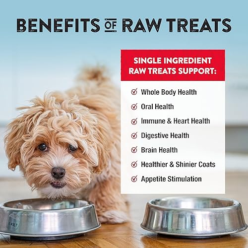 Miniatura 5 de Northwest Naturals Raw Rewards - Golosinas liofilizadas para perros y gatos - Hígado de carne - Alimento para mascotas sin gluten - 3 onzas
