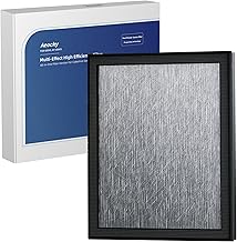 Air Filter for Model Cybertron, 5-in-1 HEPA Filter with Washable Pre-Filter, for Pollen Wildfire Smoke Dust Pet Dander Odor and Household Pollutants