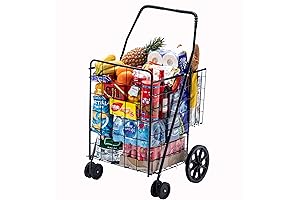 Jumbo Folding Shopping Cart: Your Versatile Companion for Effortless Transportation