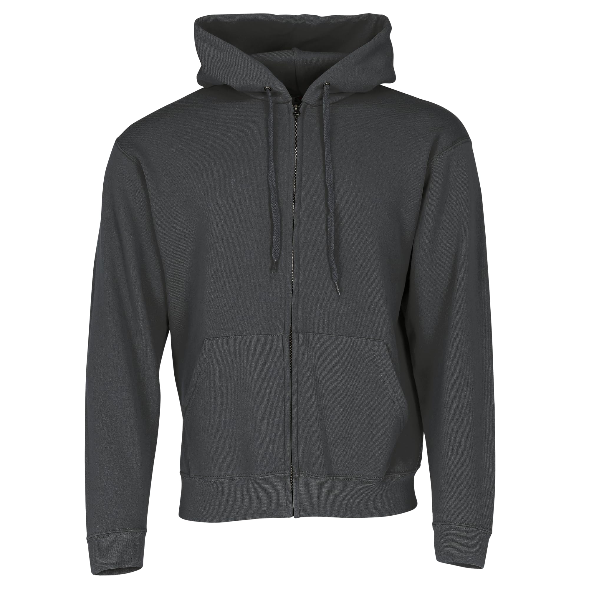 Fruit Of The Loom Men's Light Graphite Hooded Sweatshirt (L) (Light Graphite)