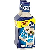 Vista 11 de Kraft Aderezo para ensalada Classic Ranch (botellas de 16 onzas líquidas, paquete de 4)