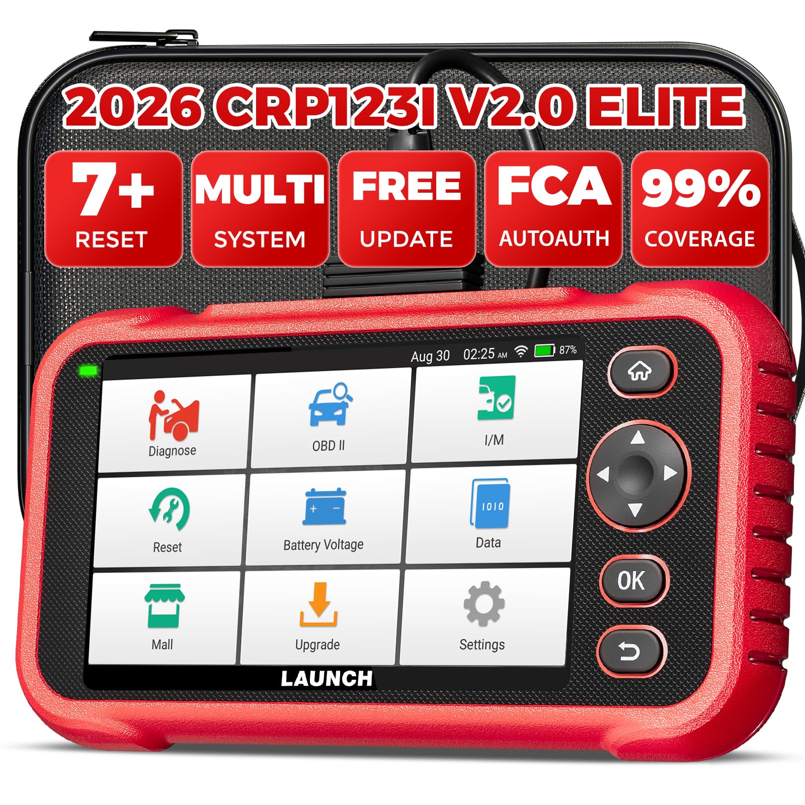 Amazon.com: LAUNCH CRP123I V2.0 Elite OBD2 Scanner for All