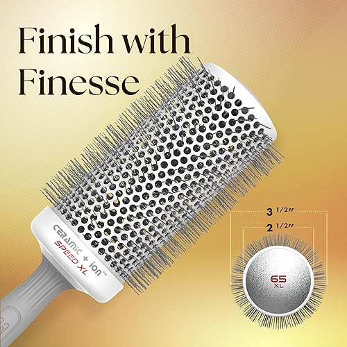 Miniatura 10 de Olivia Garden Cepillo térmico redondo de cerámica + iones CIXL-45 (1 34")