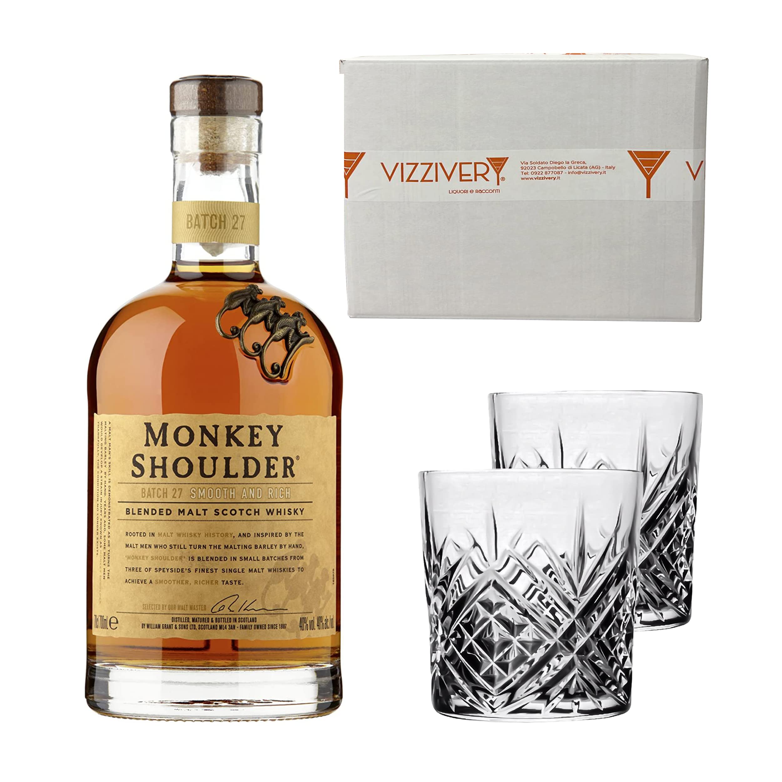 Monkey Shoulder Whisky 40% Vol. 700 ml -