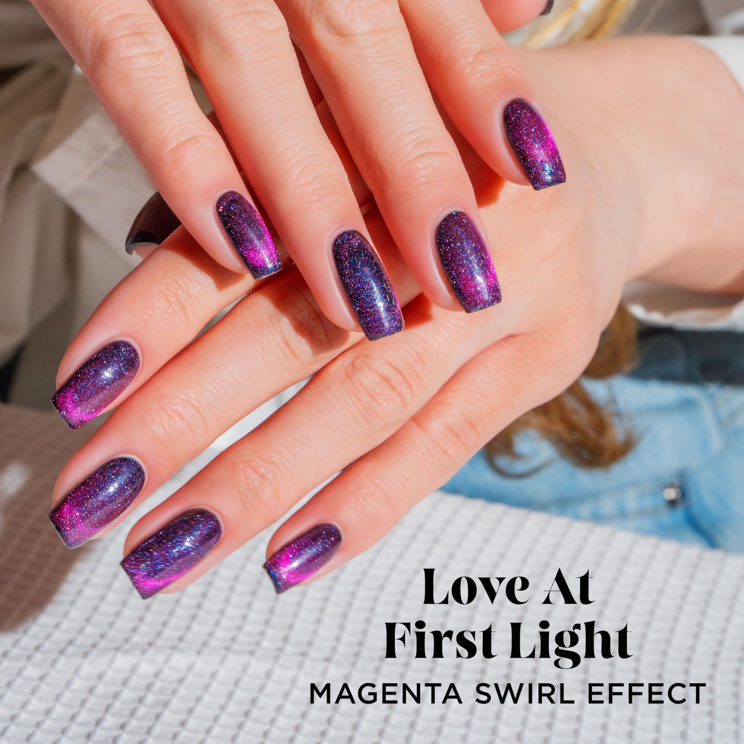 Amazon.com: Gelish Aurora Cat Eye Effect Magnet Gel Polish