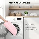 Dog Crate Bed 22 Inch Ultra Soft Pet Bed Washable Crate Mat for Toy Dogs Breed and Indoor Cat Ideal for Dog Crates 22 X 13 in Pink