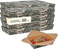 Vista 53 de Restaurantware Contenedor desechable para llevar, 30 oz / #1, negro