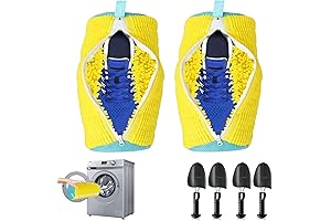 VOSGO Shoe Cleaner Bag (Yellow 2 PCS