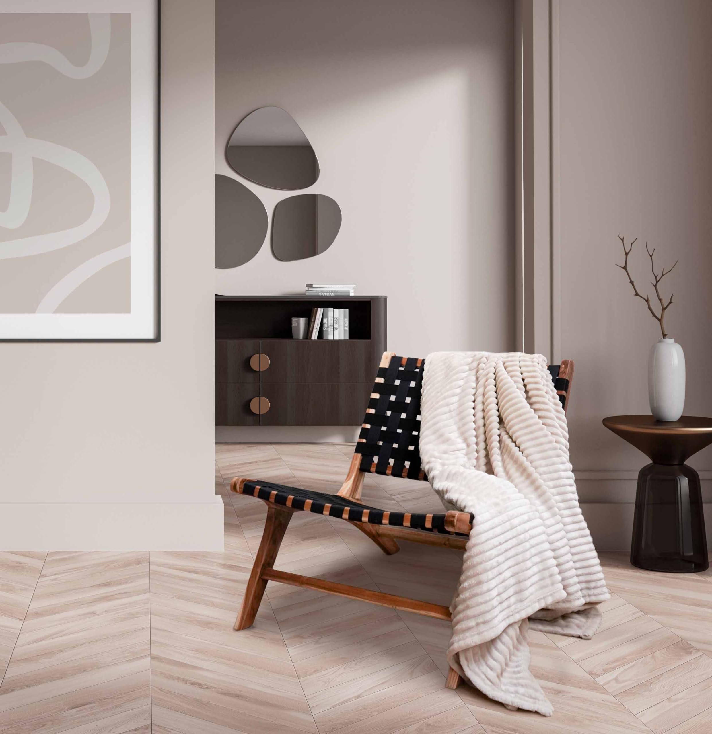 Toison d'or Dolce Fleece Blanket 150 x 200 cm Sand