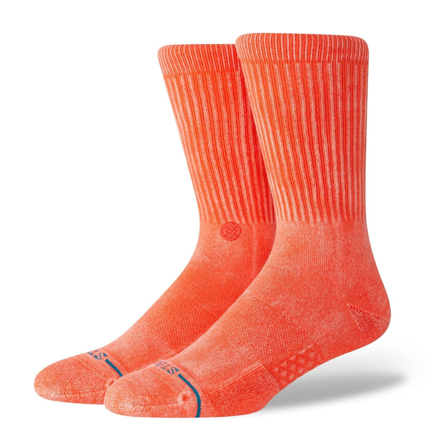 Stance Unisex Coral Icon Dyed Crew, Medium, M, M