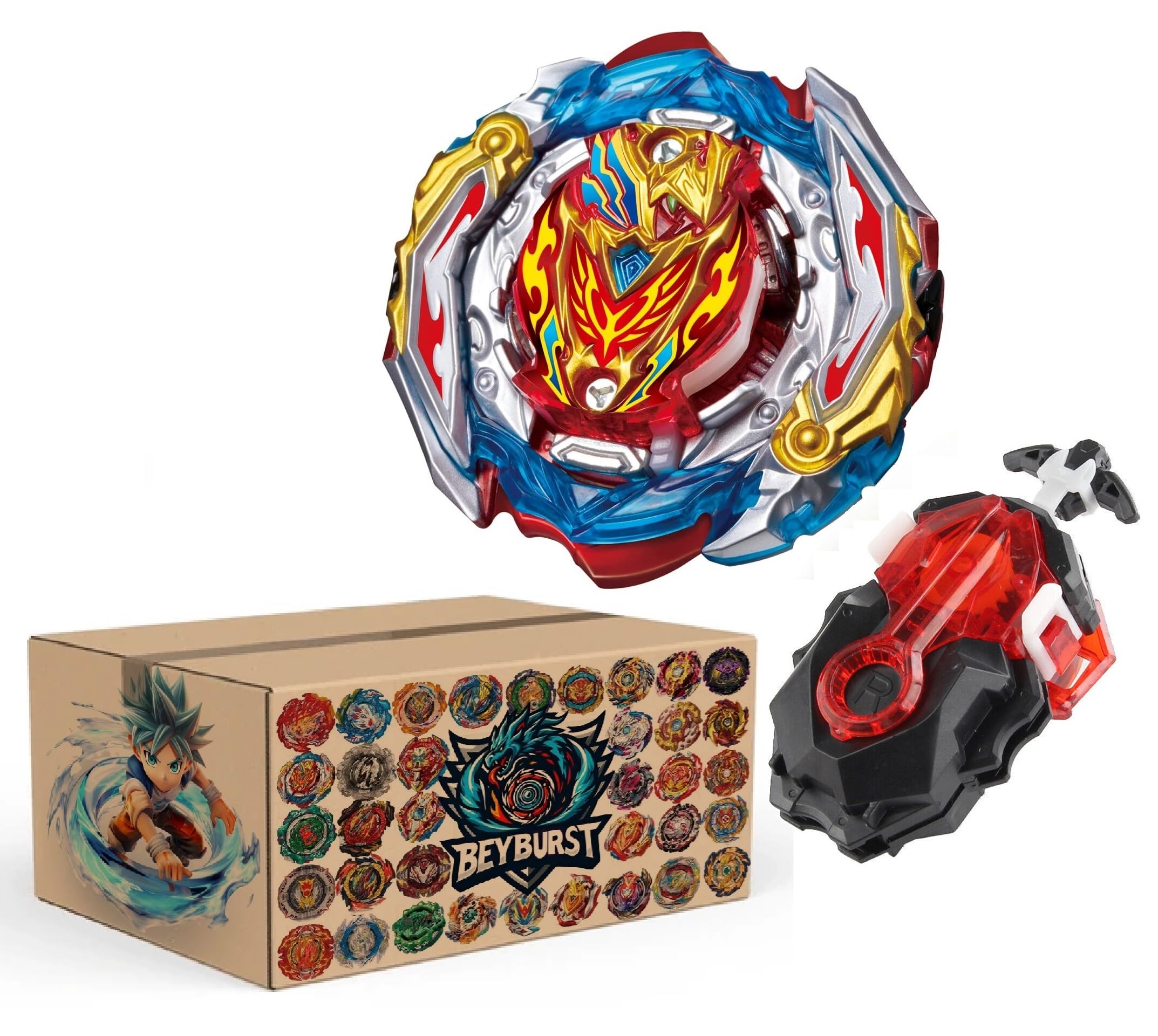 Beyburst B-201 Zest Achill + A Gear + B-184 DB Custom Bey Launcher LR Combo Pack 2 (B0DFYS6JT6) Amazon Price History, Amazon Price Tracker