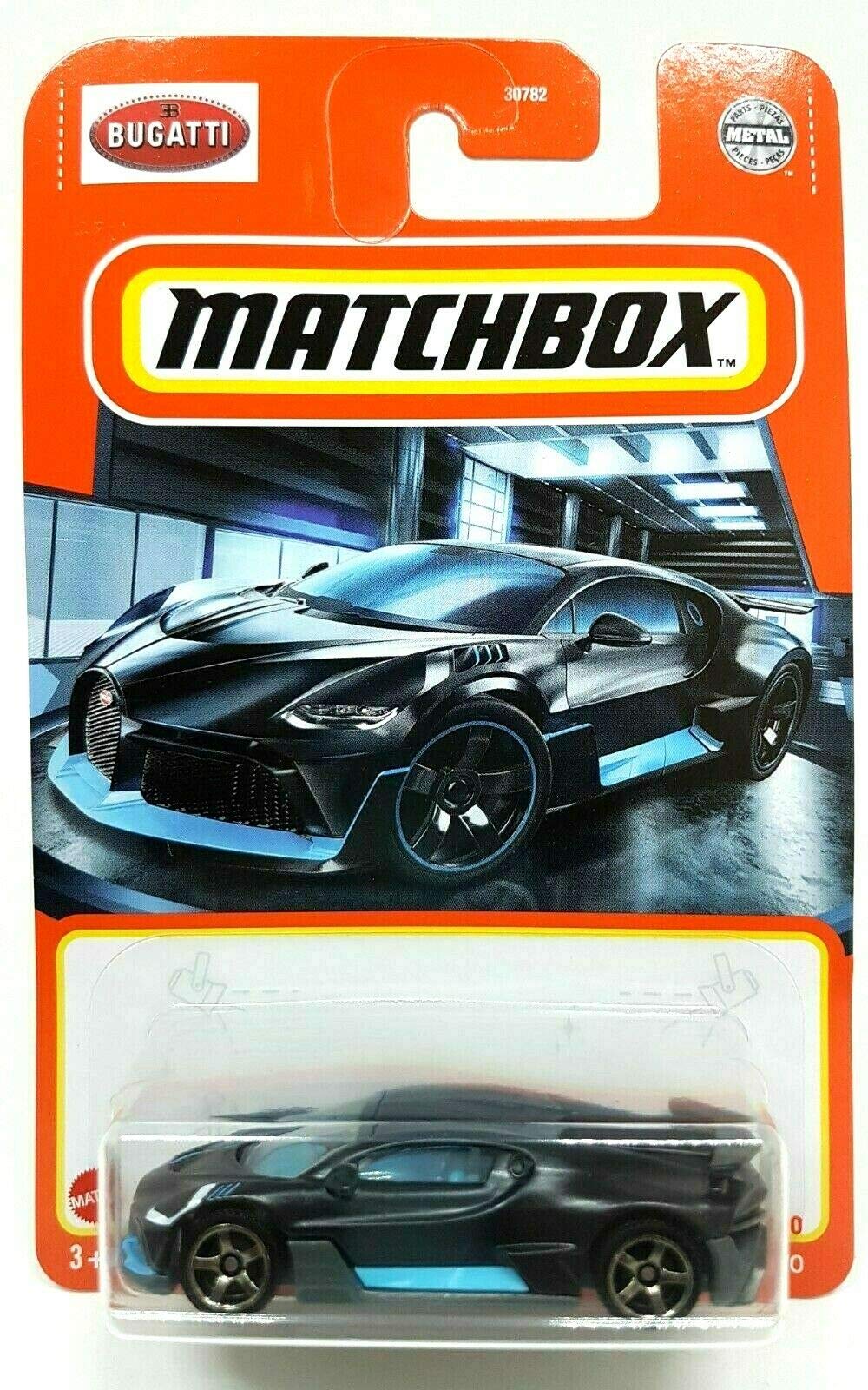 Matchbox 2018 Bugatti Divo (Black) 39/100