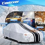 [2026 Upgrade] Heavy Duty Car Cover Custom Fit for Ford Mustang/Shelby (1964-2026)/Chevrolet Chevy Camaro (2010-2026) Waterproof All Weather for Automobiles, Full Exterior Covers