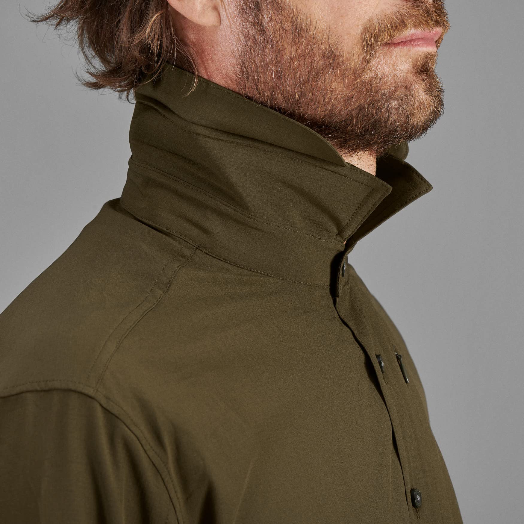 Harkila Trail LS Shirt Willow Green Shirts
