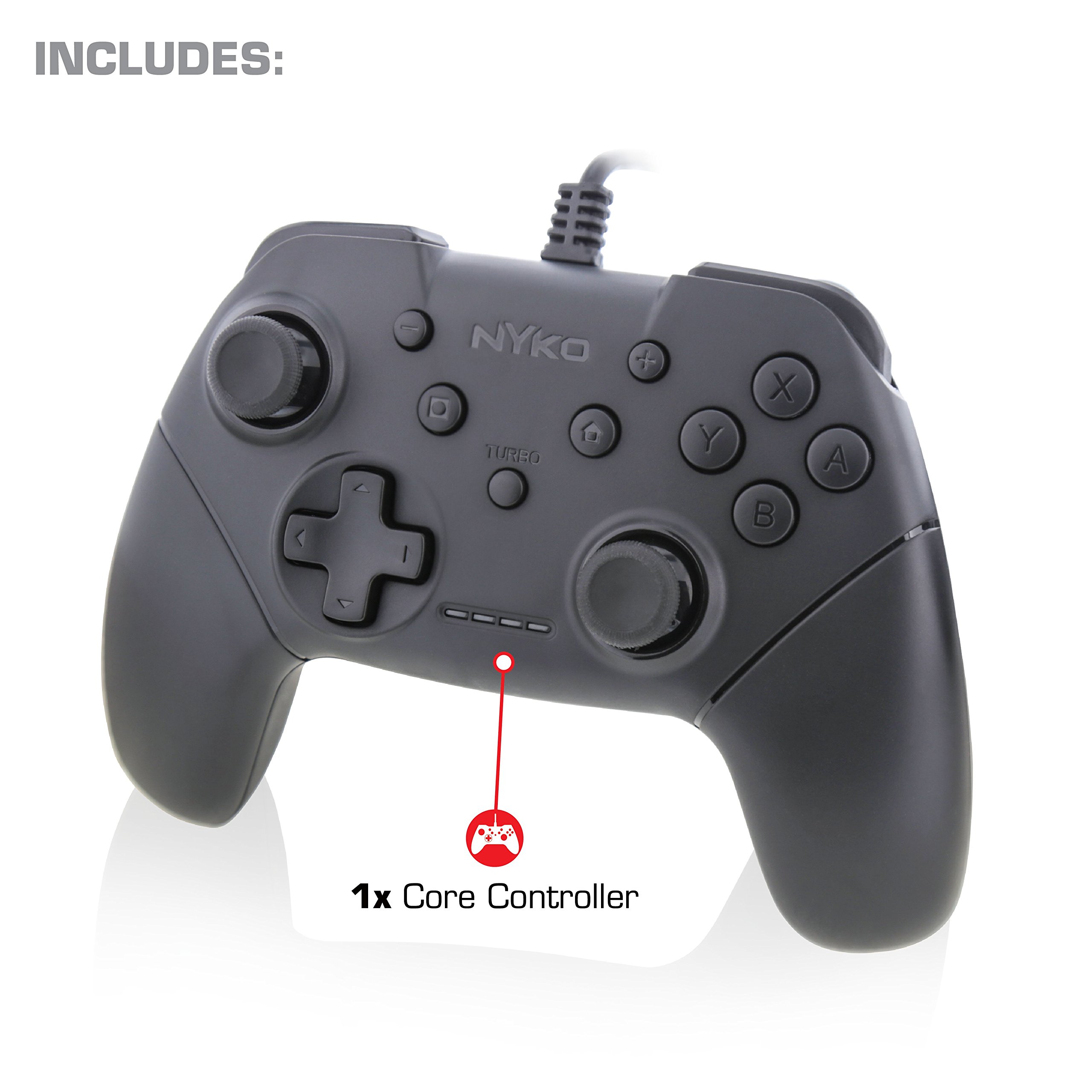 Nyko Core Controller Wired Pro Controller Alternative With Turbo