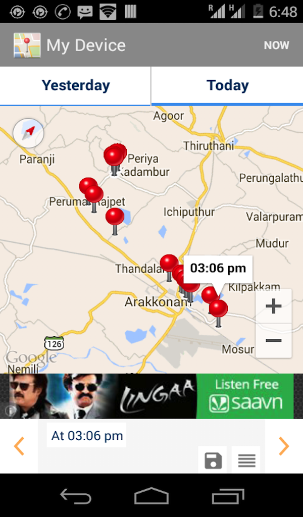 Mobile Track Location for Android
