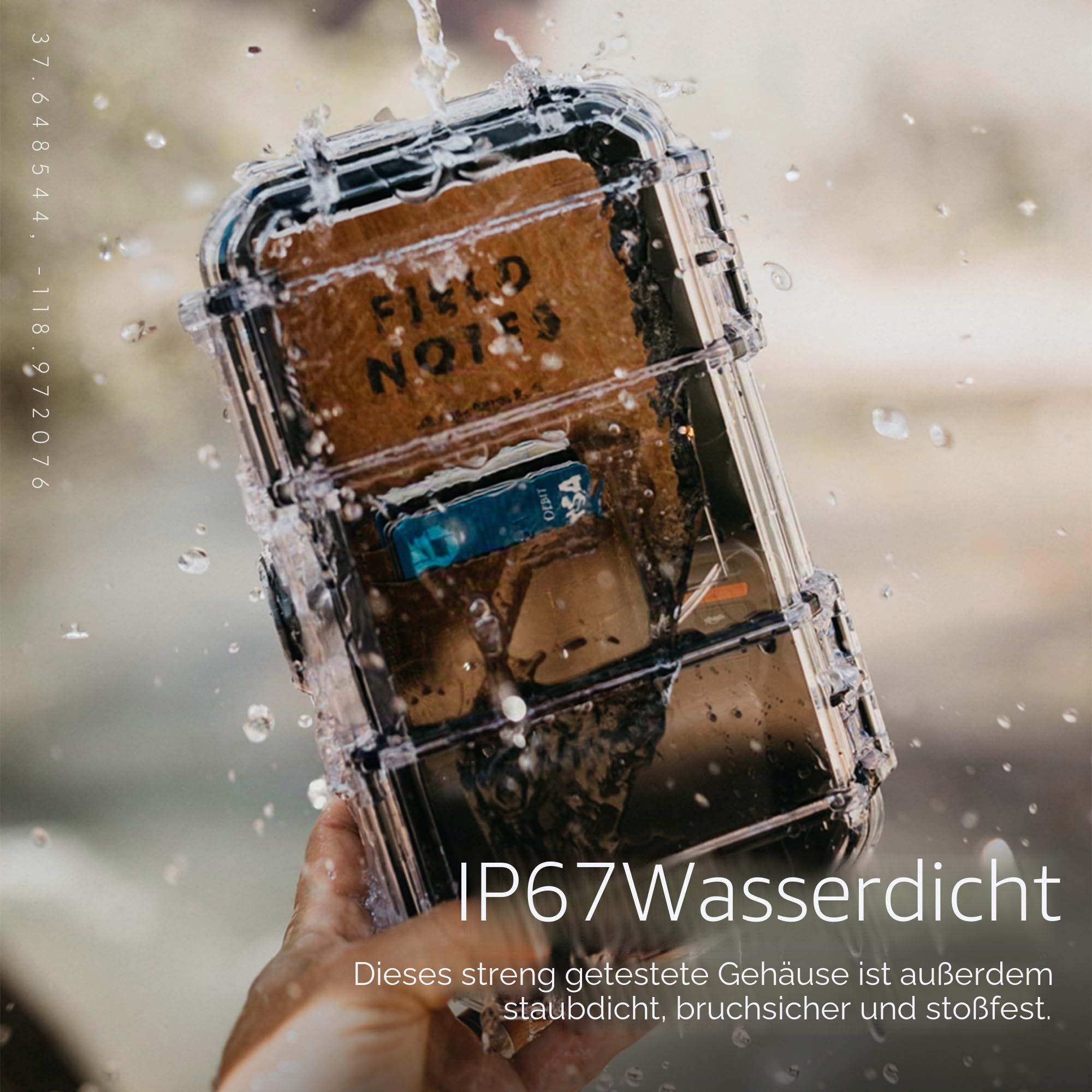 Evergreen 56 wasserdichte wasserdichte Reise-Hüllen, Mil Spec, Organisation von Kameras, Telefonen, Camping, Angeln, Wandern, EDC, Sport