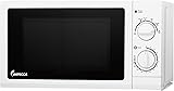 Impecca CM0674 700-Watts Countertop Microwave Oven, 120V 0.6 Cubic Feet, White