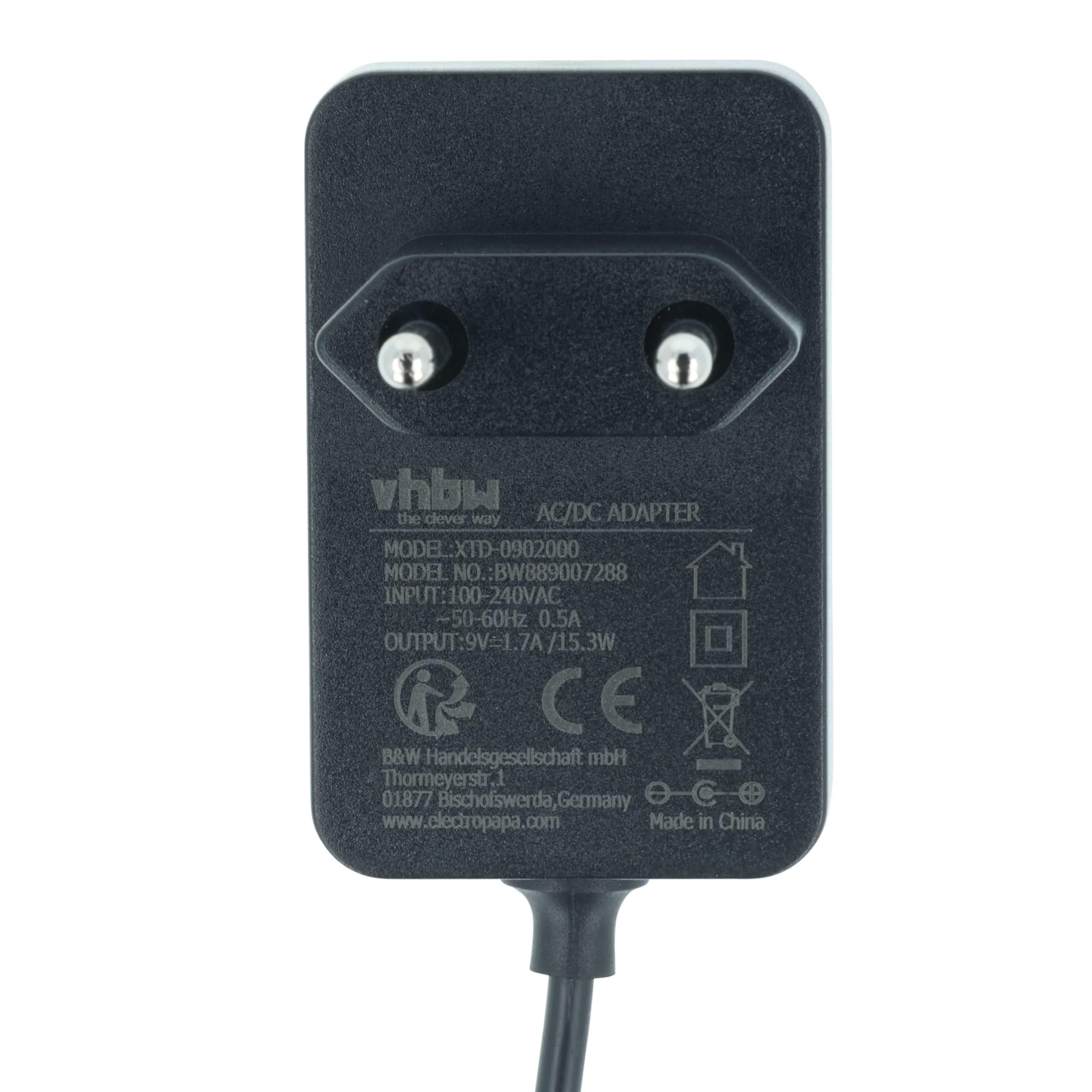 vhbw alimentatore sostituisce Korg KA-350 per strumento musicale elettronico - 154 cm