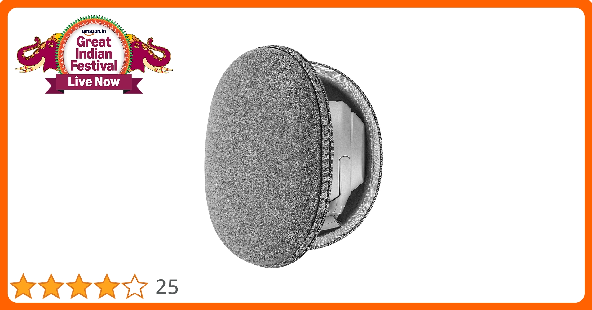 Geekria Shield Headphones Case Compatible with Sony WH