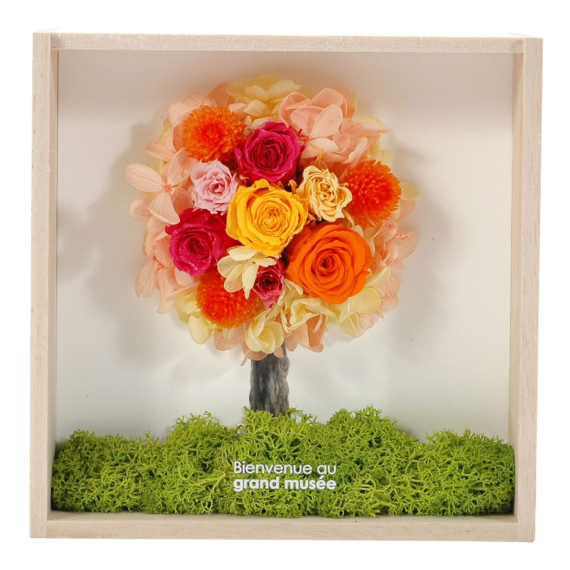 フラワートピアリー プリザーブドフラワー トピアリー イエロー | 商品詳細 | 高島屋