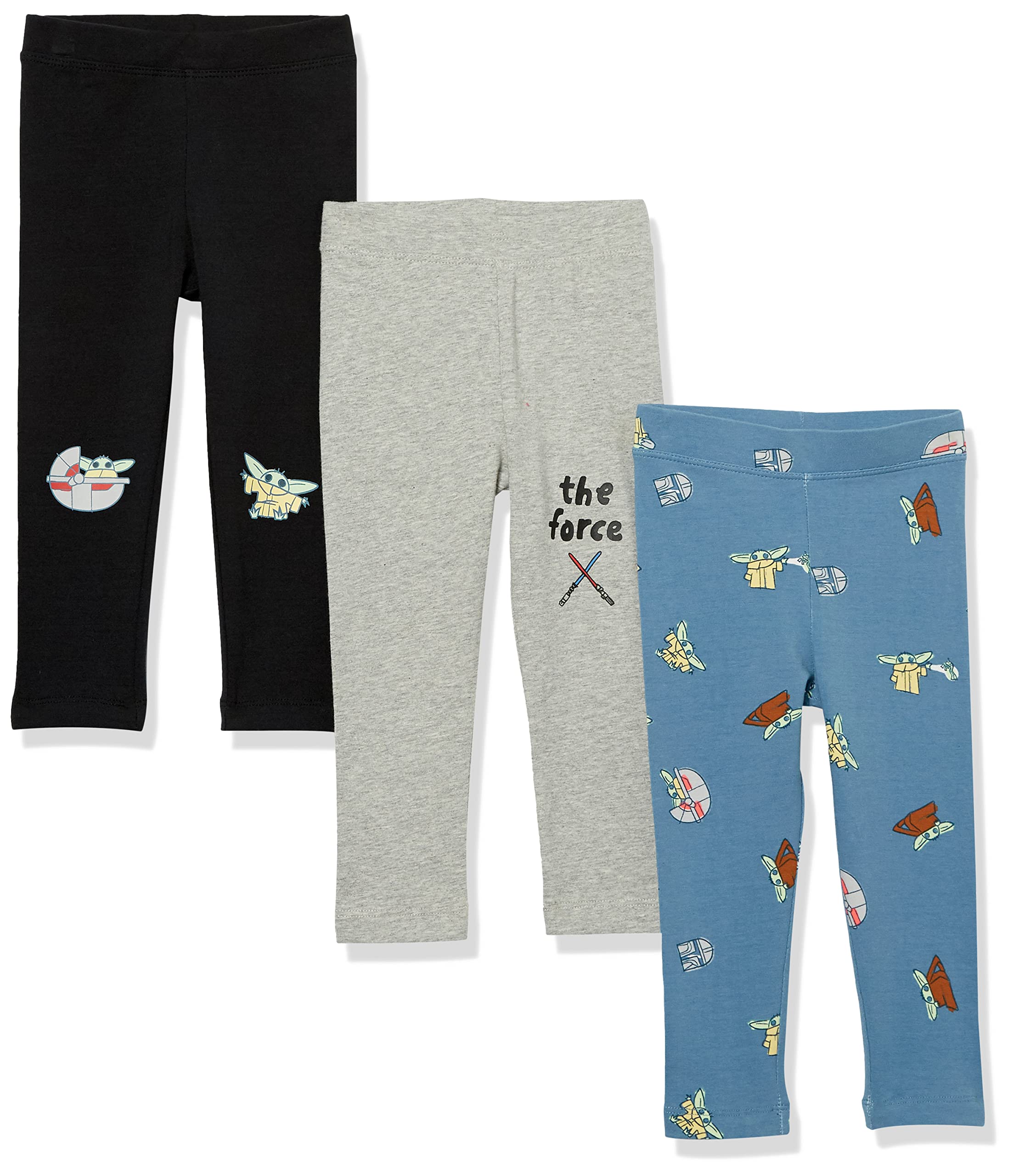Amazon Essentials Disney | Marvel | Star Wars | Frozen | Princess Girls and Toddlers' Leggings, Multipacks — view 16