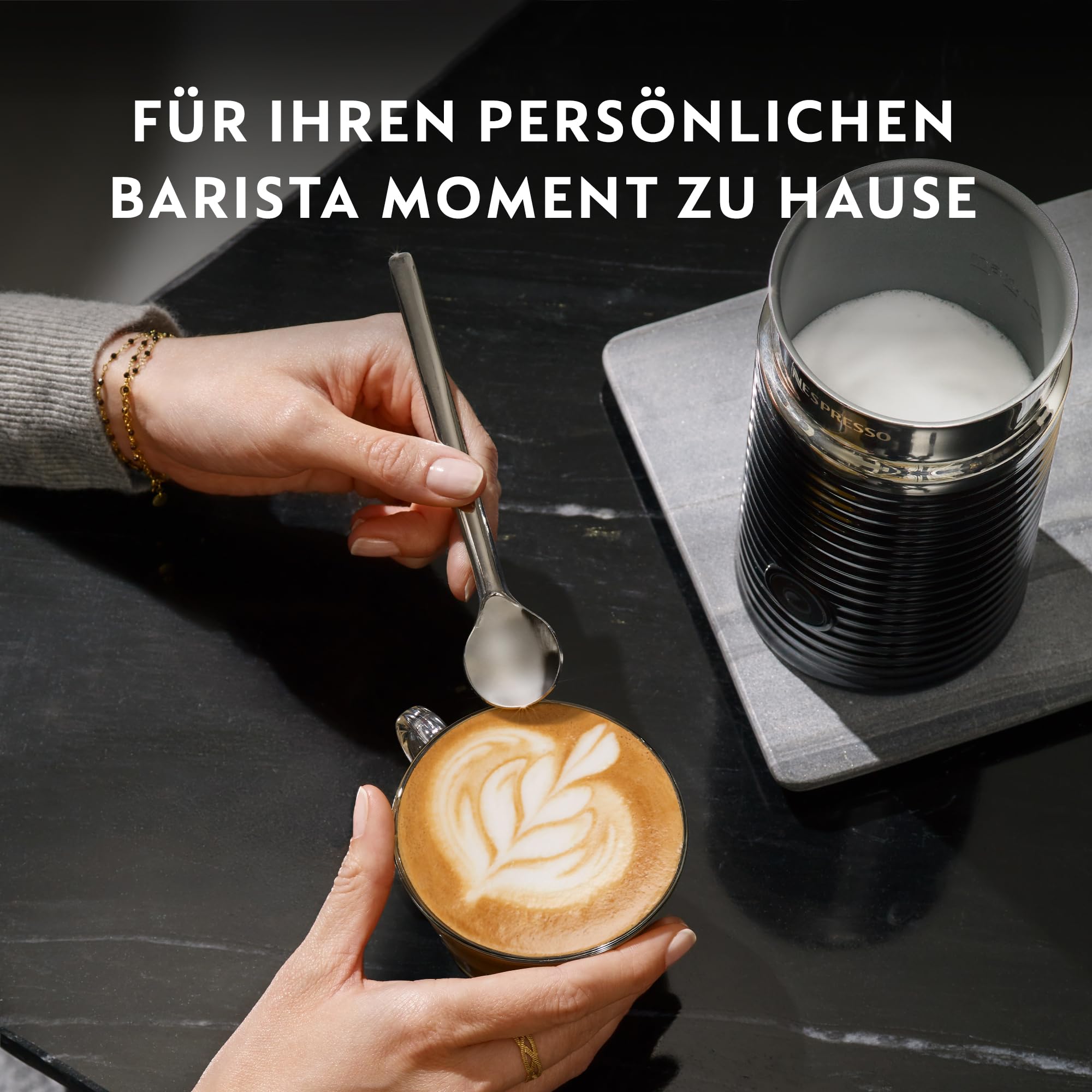 NESPRESSO ORIGINAL Barista Creations Scuro 100 Kaffeekapseln | Arabica Kaffee, Mittlere Röstung, Ideal für Milchrezepte
