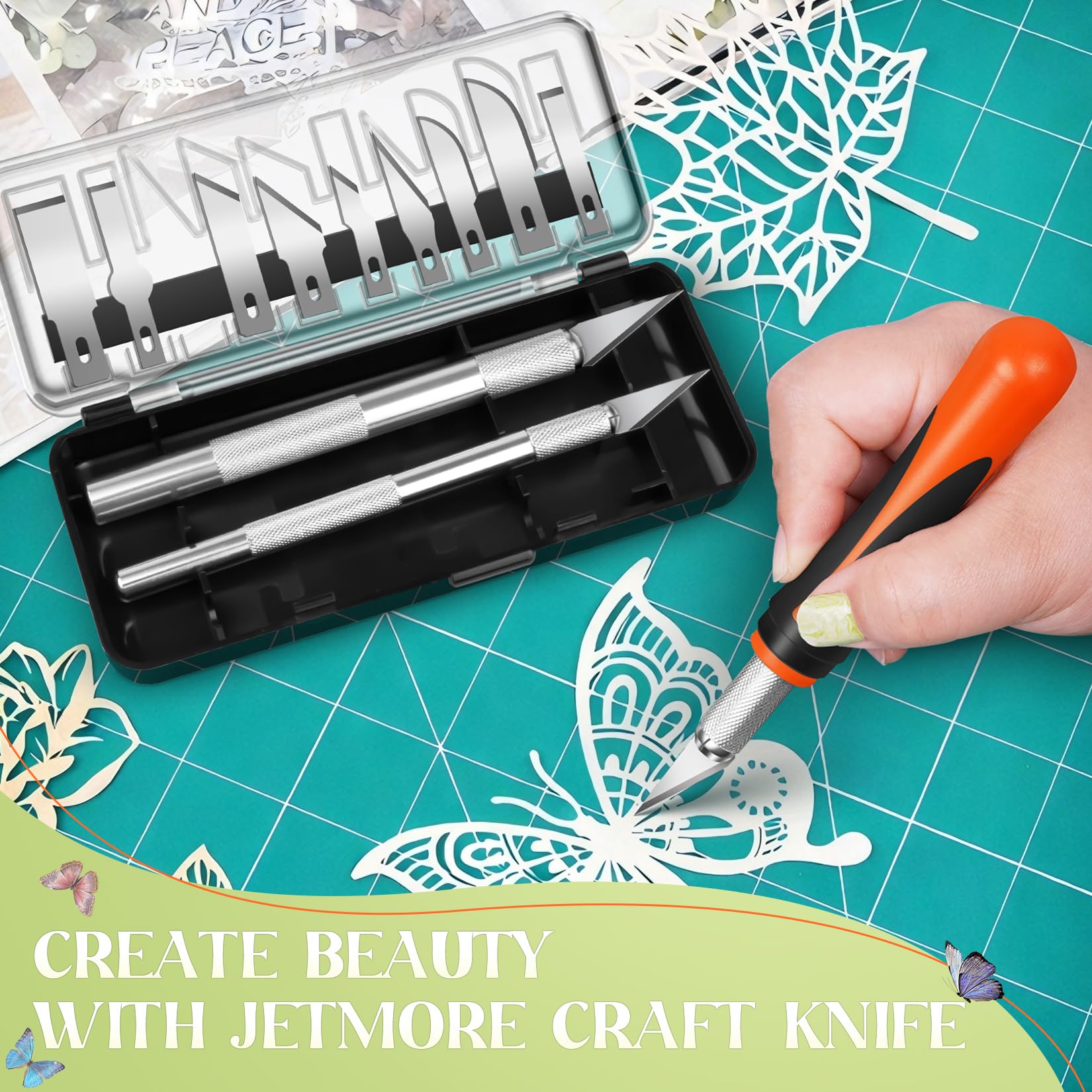Jetmore Exacto Knife Set - 16 Blades -3