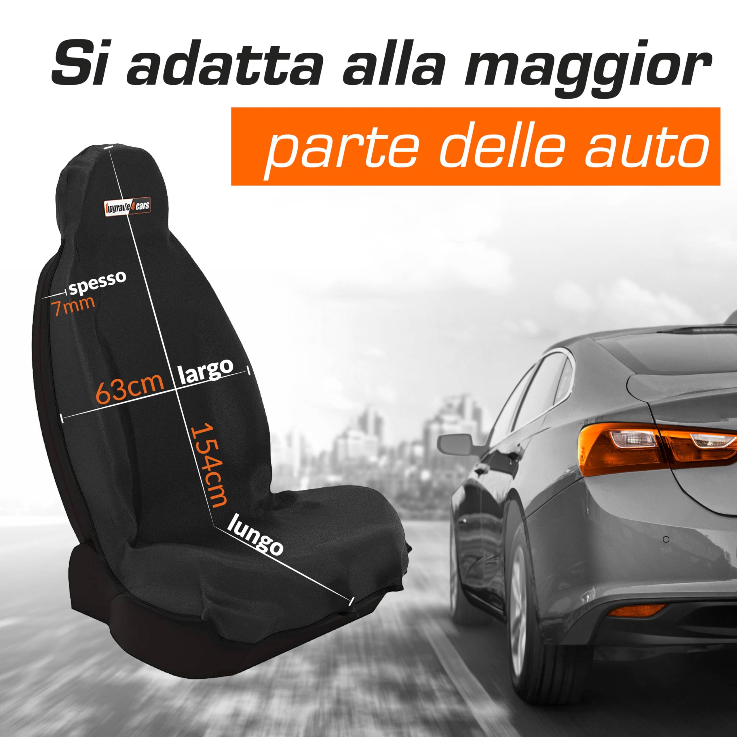 Coprisedile singolo per furgoni – Autocrew GMC di Campigotto