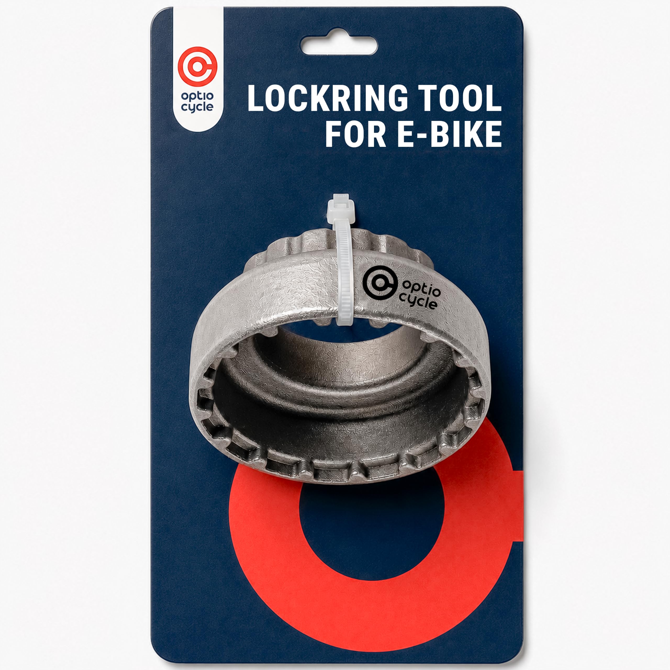 Lockring Tool do Shimano E-Bike – Kompatybilny z E8000, E6100, E7000 i E9000 | Klucz do Nakrętki Blokującej Zębatkę16 Wypustów do Napędów Rowerów Elektrycznych