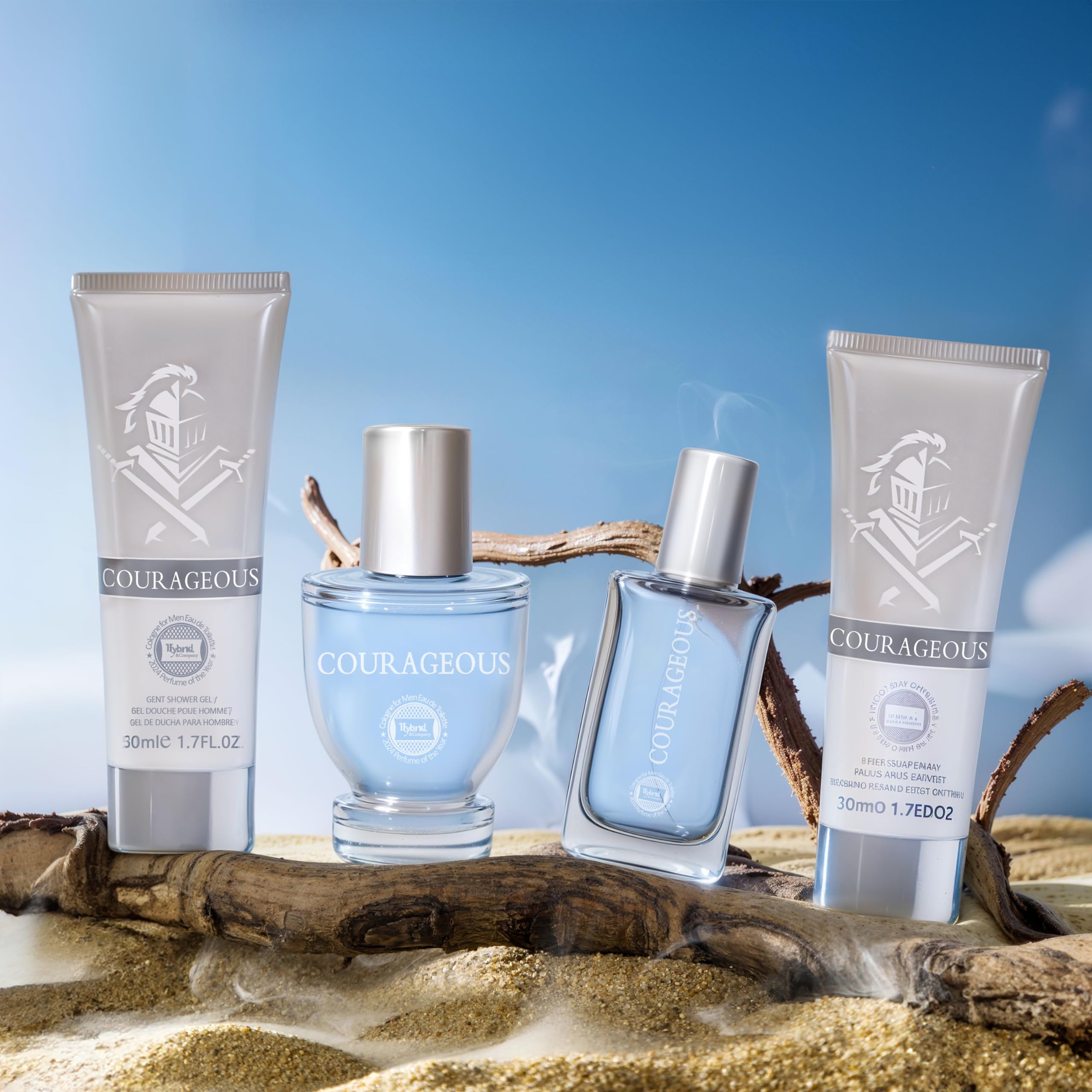 Amazon.com : Hybrid & Company Courageous 4-Piece Gift Set for Men