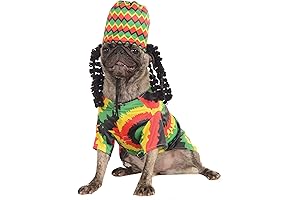 Rubie's Rasta Dog Costume: Unleash the Reggae Spirit for Your Furry Friend