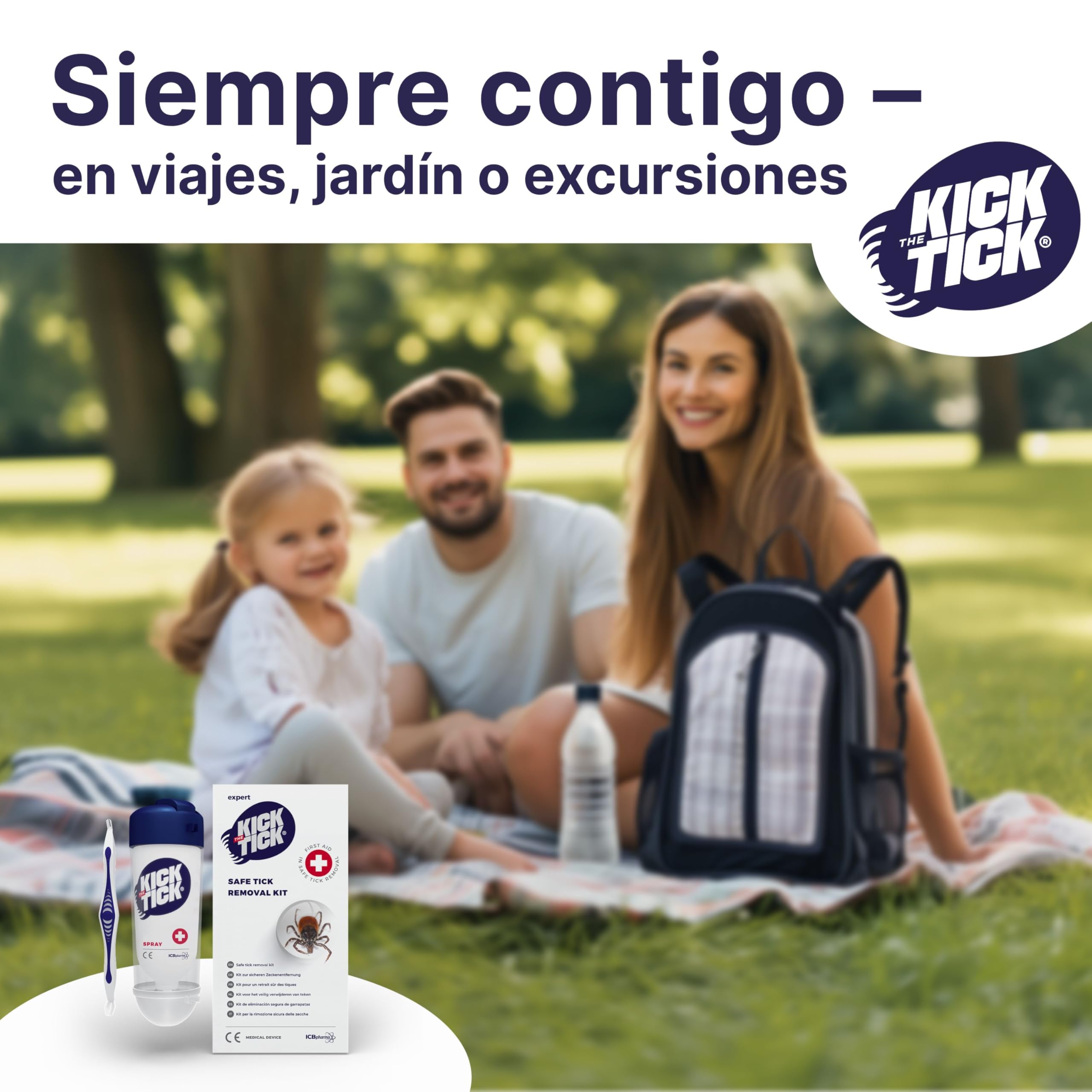 Novokill Kick The Tick Set 2X | Removedor con Spray Helado y Pinzas Profesionales | Elimina Garrapatas de Forma Fácil y Segura | 2X 9ml para Perros y Humanos
