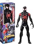 Marvel Spider-Man VenomVersus Titan Héros Series Miles Morales Action Figure, 12 De pouce (30 cm) Chiffres Super Hero & Jouets pour les enfants Ages 4+