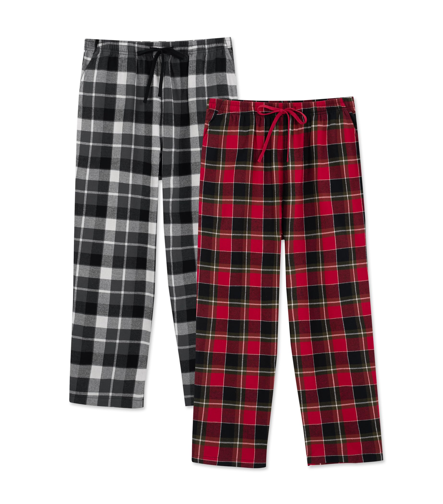 DAVID ARCHY Mens Flannel Pajama Pants