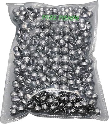 Removable Split-Shot,500Pcs 0.4g Lead Sinking Split Shots Fishing Sinkers,Fishing Weights Sinkers