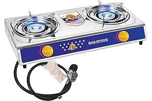 Vivicreate Camping 20000 BTU Propane Burner for Outdoor Adventures