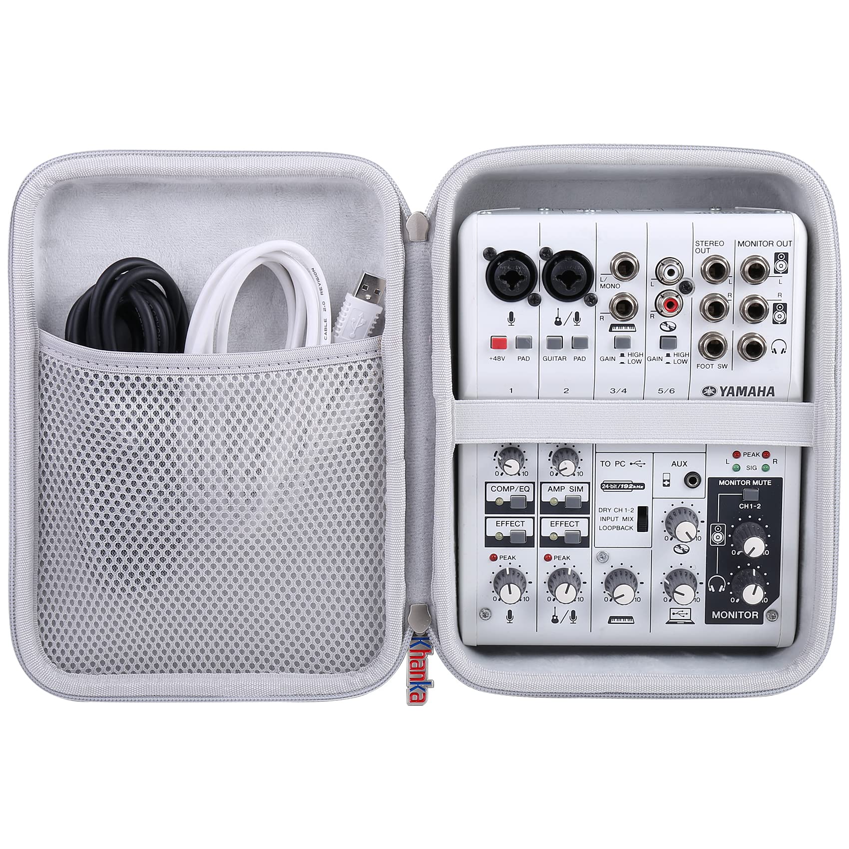 Amazon | Khanka 収納ケース 互換品 ヤマハ YAMAHA AG06/AG06MK2 